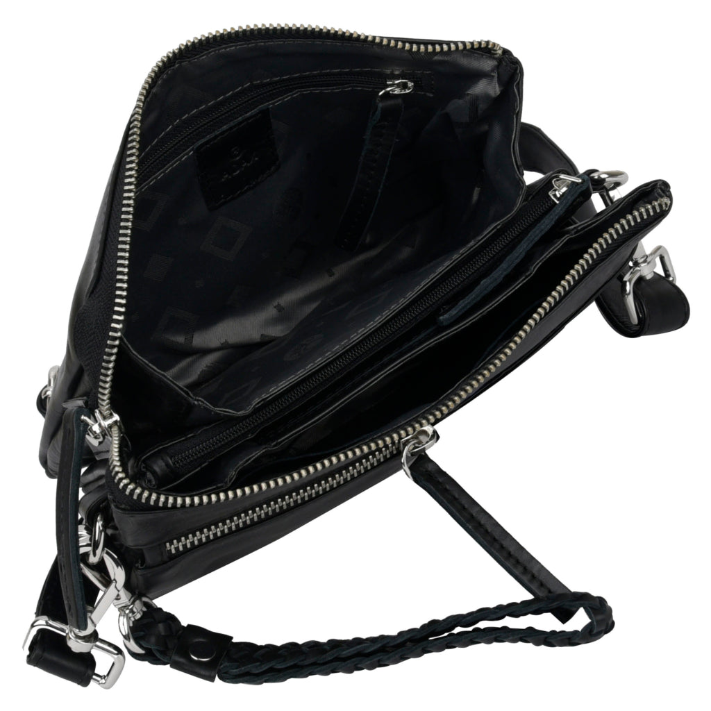 ADAX Combi clutch Oxana svart
