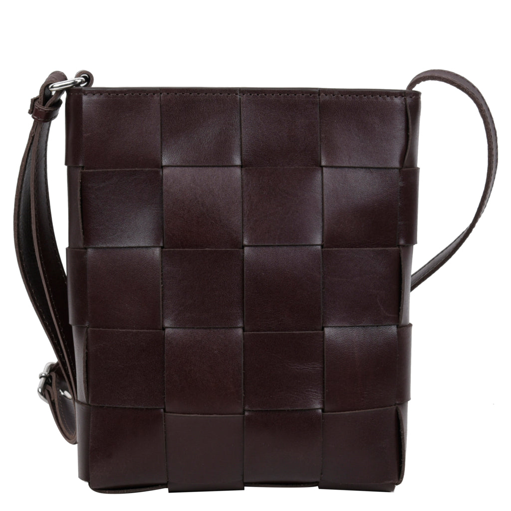 Adax Shoulderbag Zelda mörkbrun