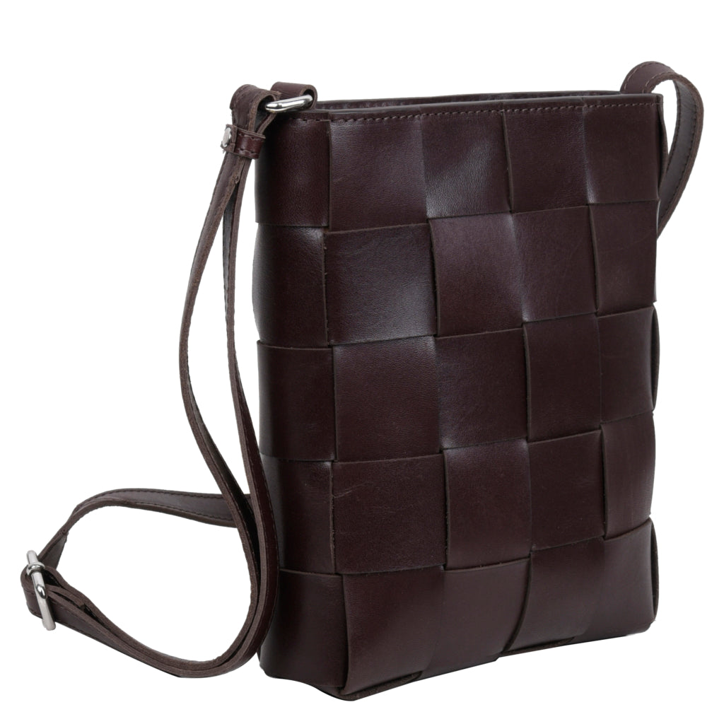 Adax Shoulderbag Zelda mörkbrun