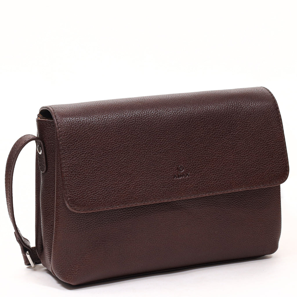 Adax Axelväska Sabina brun