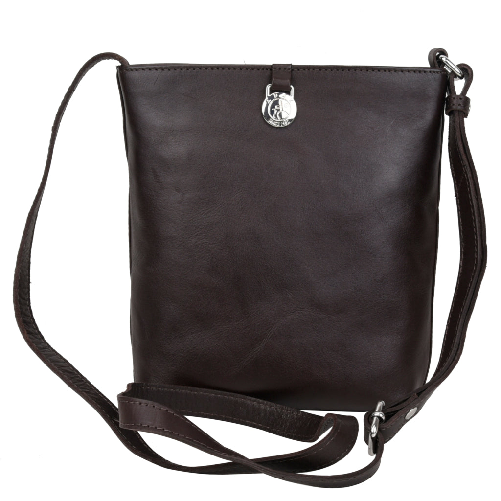 Adax Crossbody Daisy mörkbrun