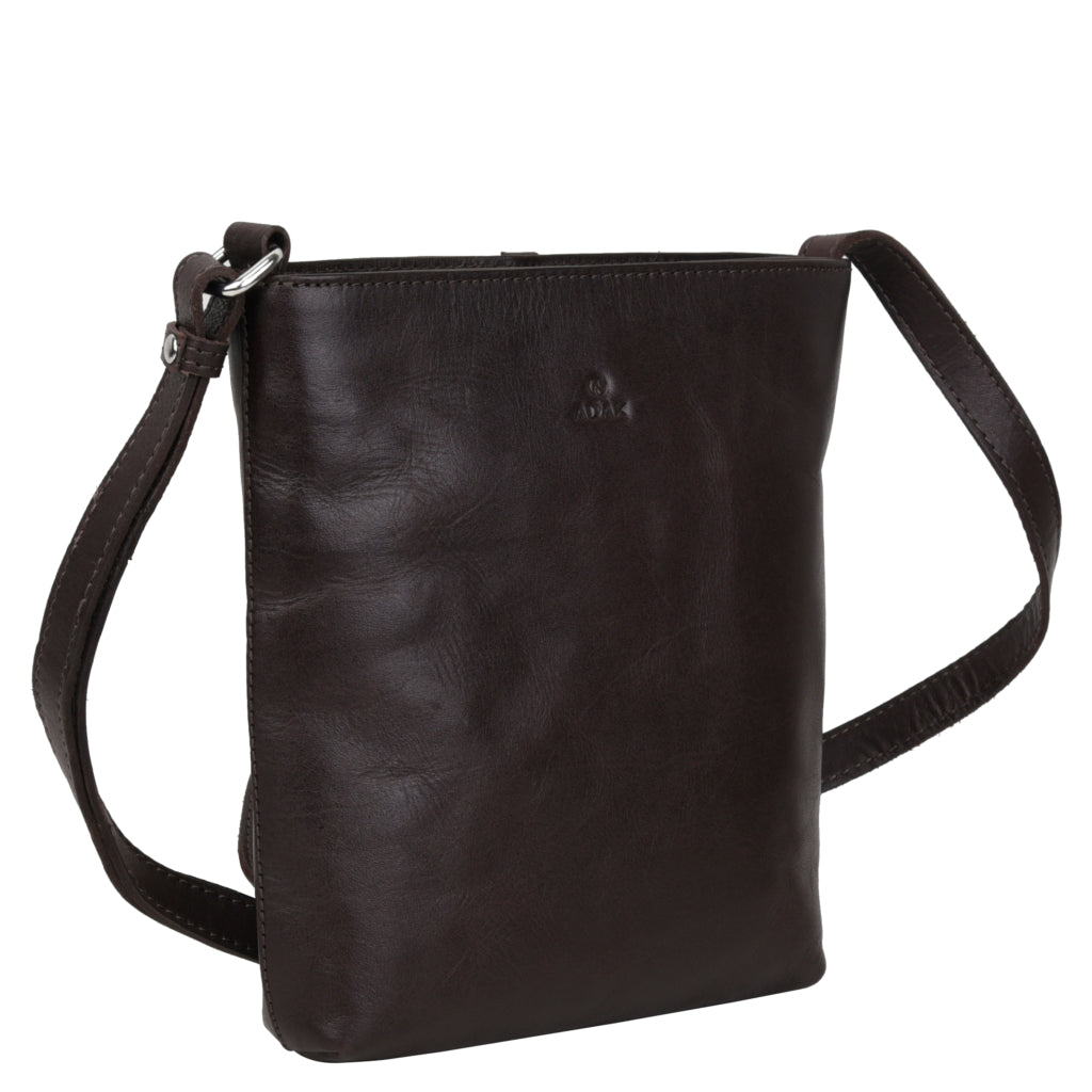 Adax Crossbody Daisy mörkbrun