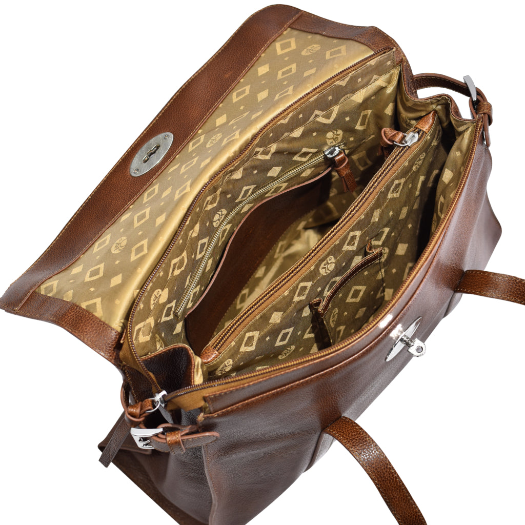 Adax Handbag Marielle cognac