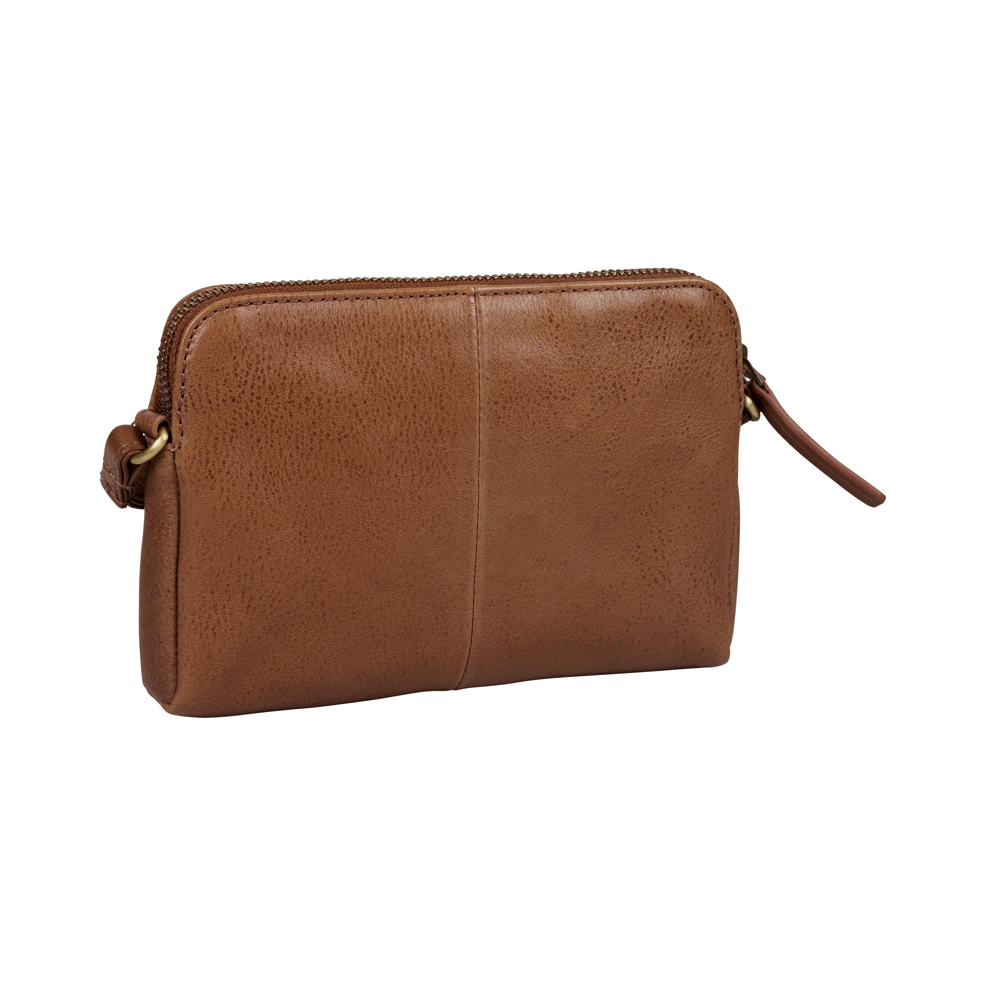 Burkely Doublepocket minibag brun