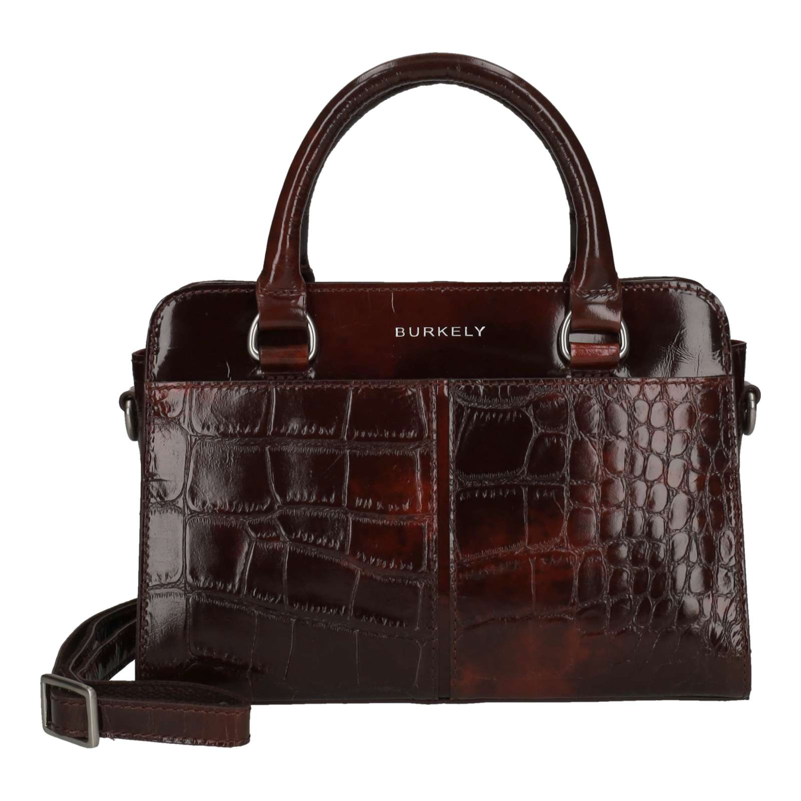 Burkely Handväska Cool Colbie croco burgundy