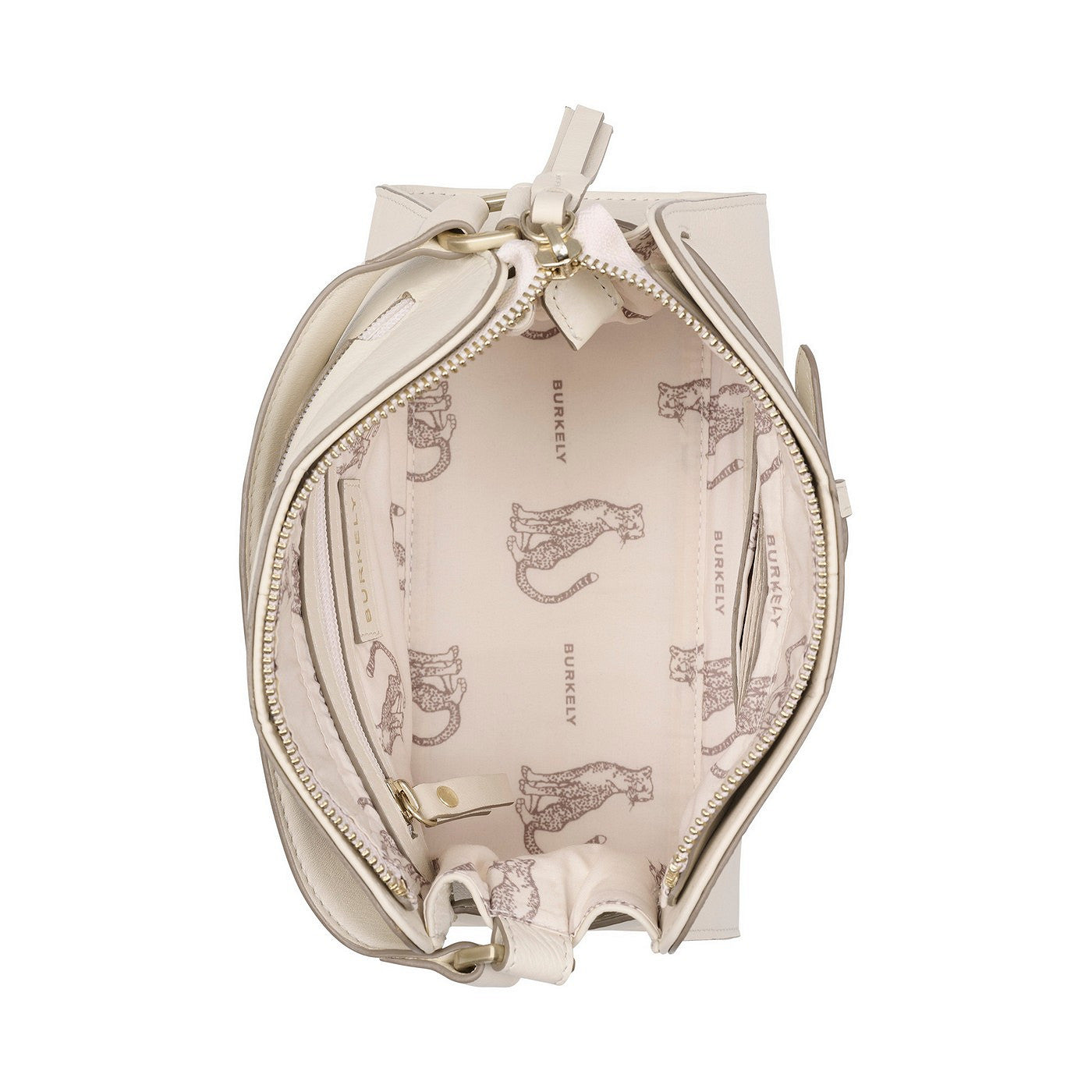 Burkely Handväska off white