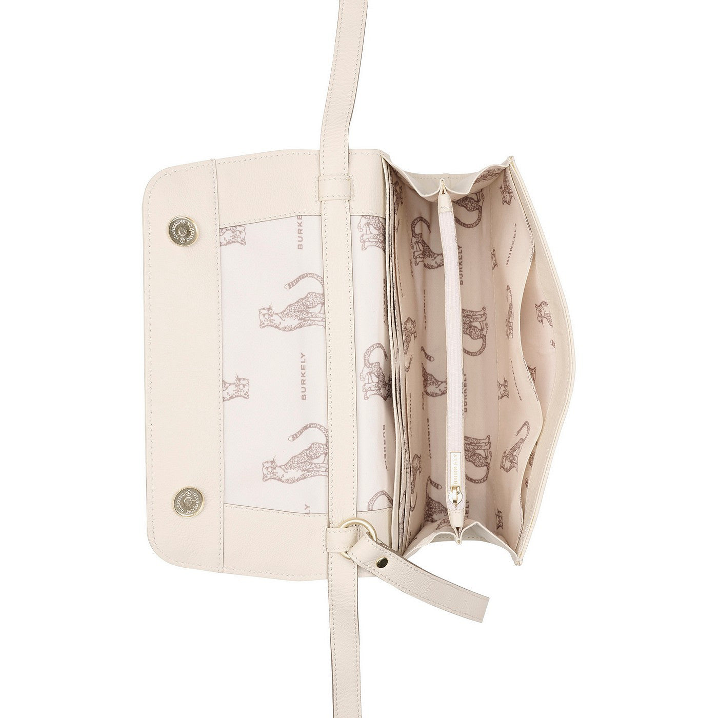 Burkely Clutch off white