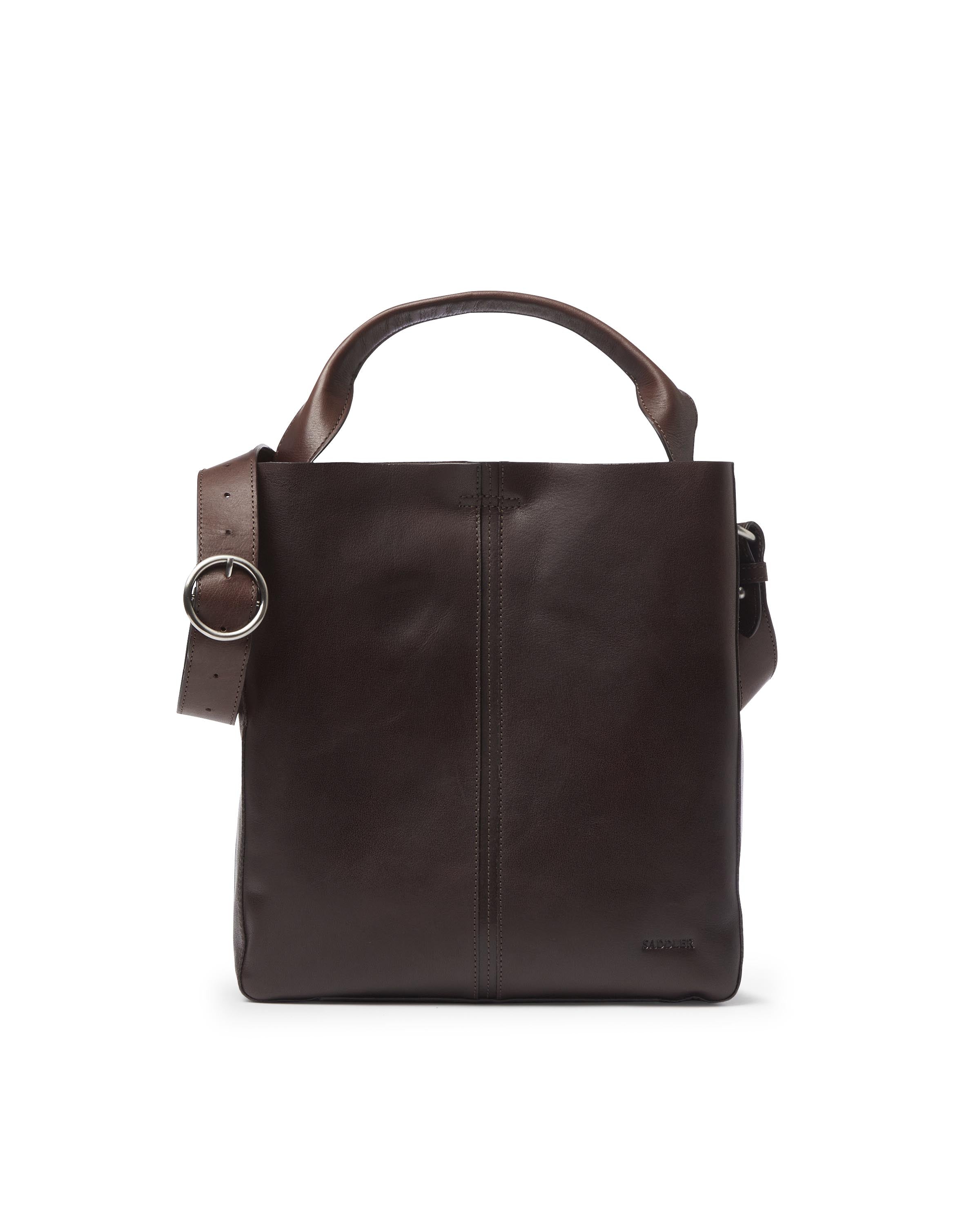 Saddler Totebag Elsa mörkbrun