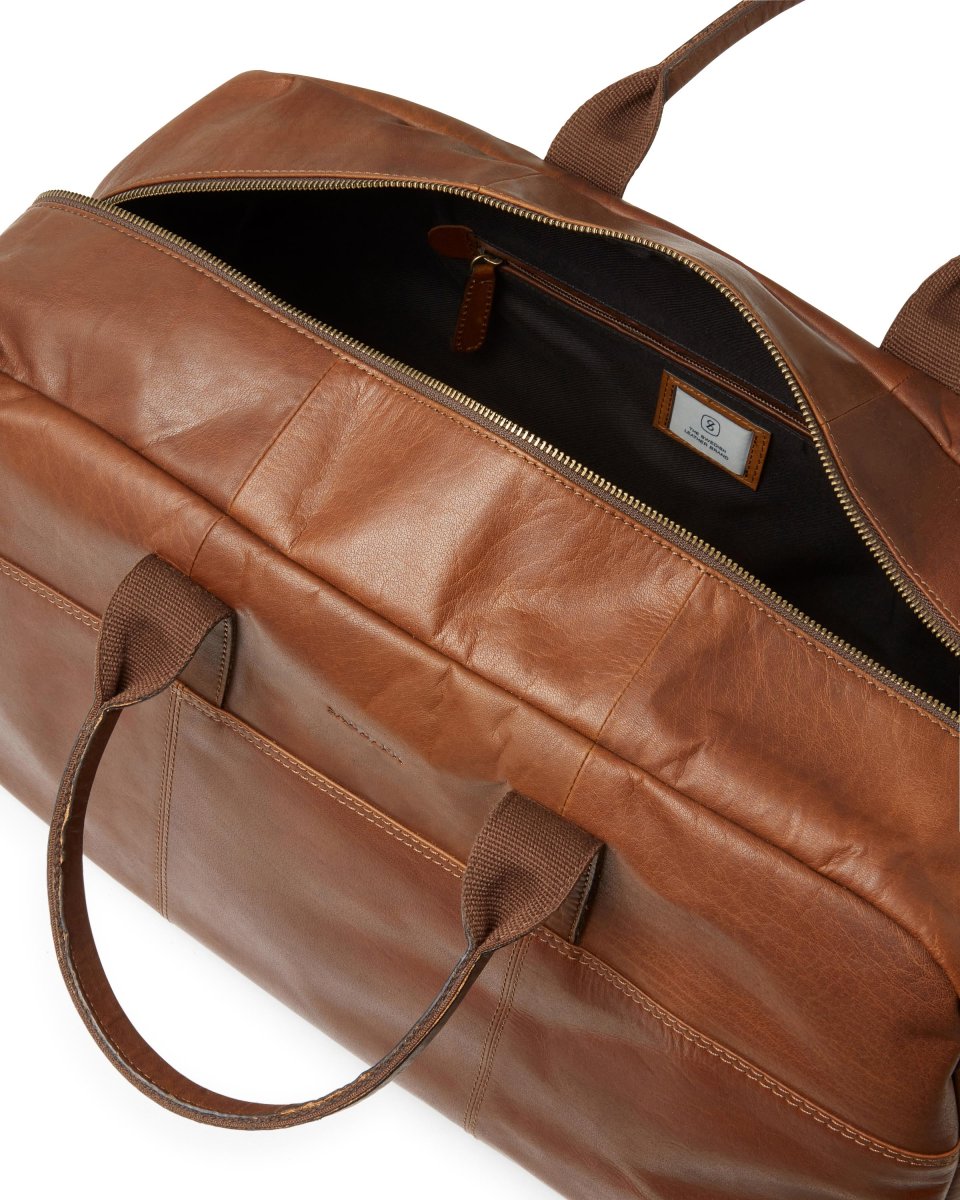 Saddler Weekendbag Fredriksberg Skinn brun