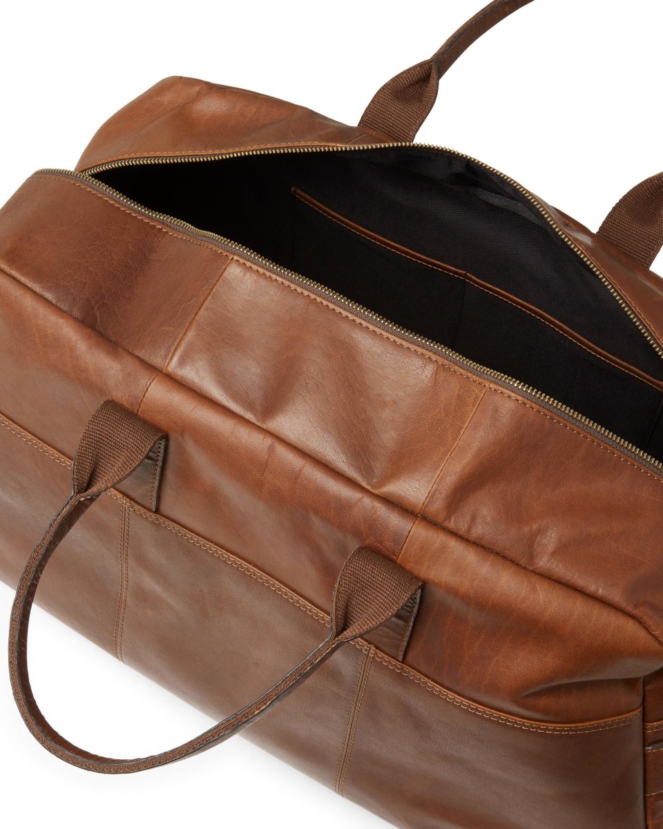 Saddler Weekendbag Fredriksberg Skinn brun