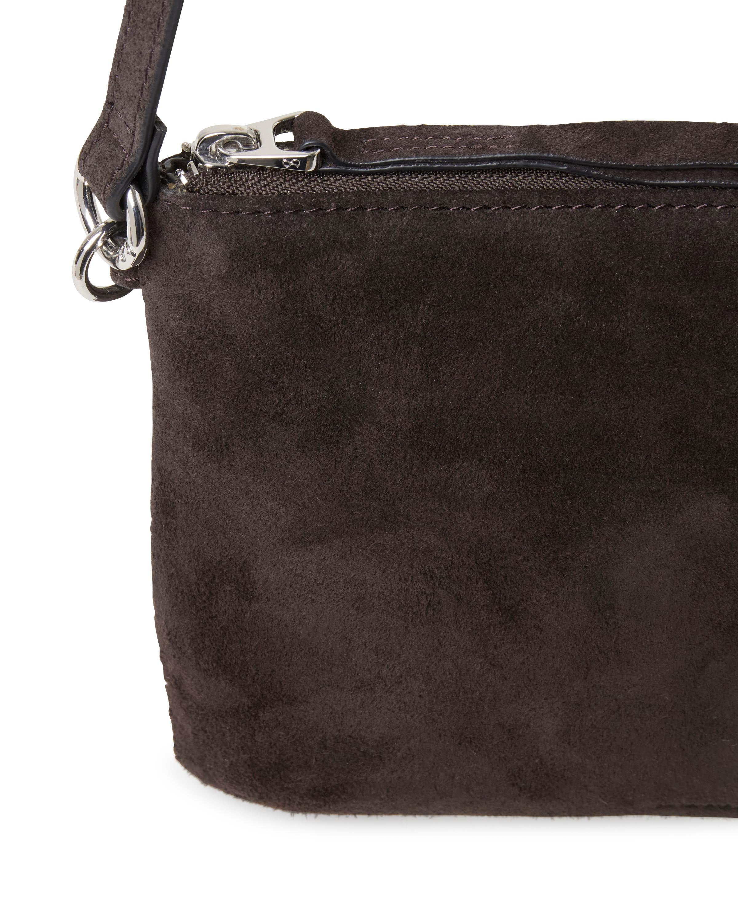 Saddler Crossbody Frances mocca mörkbrun