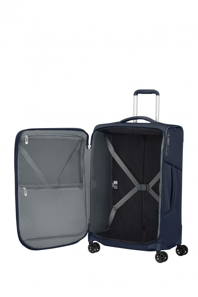 Samsonite Resväska Respark expanderbar 67 cm blå