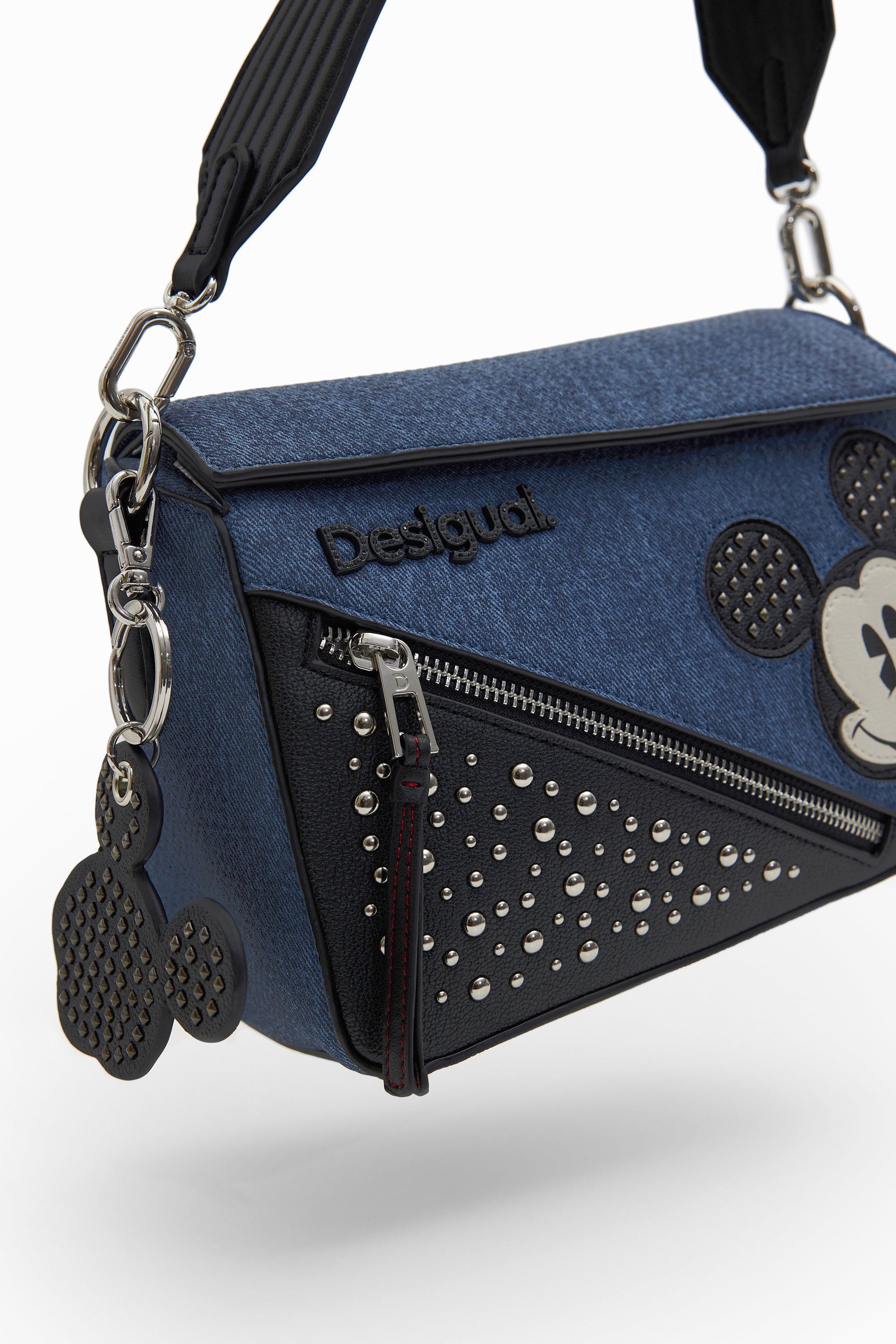 Desigual Axelväska Denim Phuket Musse Pigg