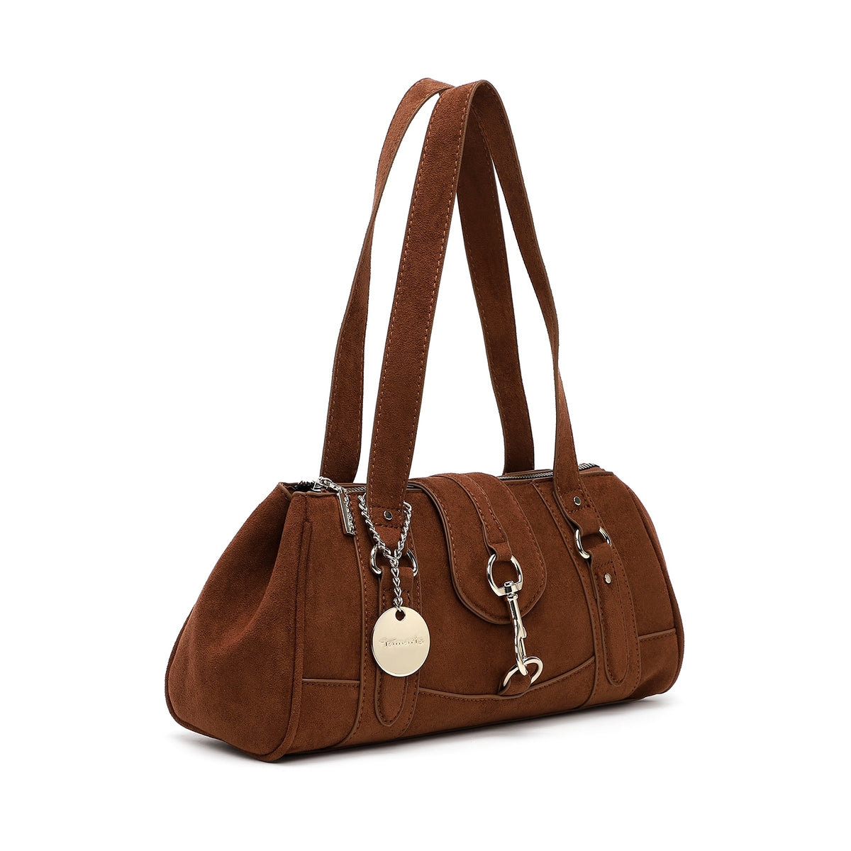 Tamaris Handväska Marina Suede cognac
