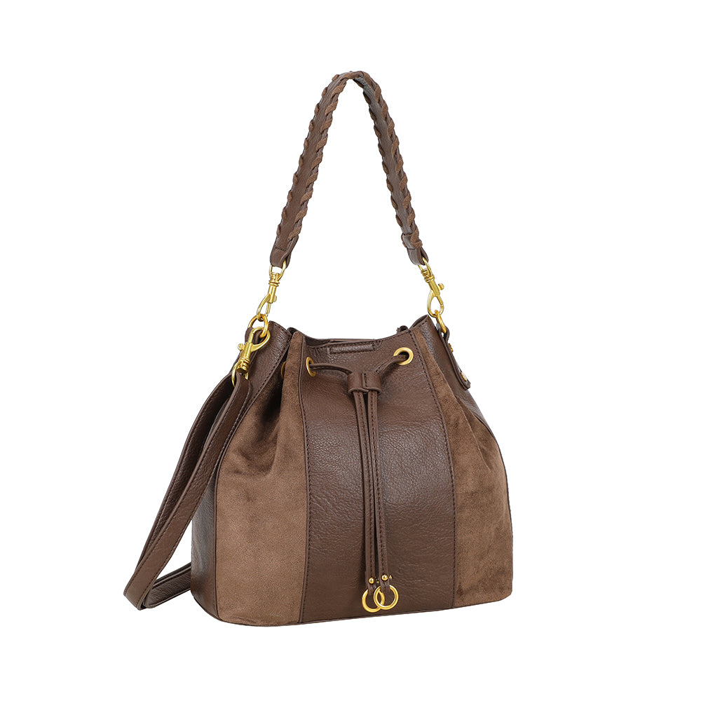 Ulrika Design Bucketbag Bohem brun