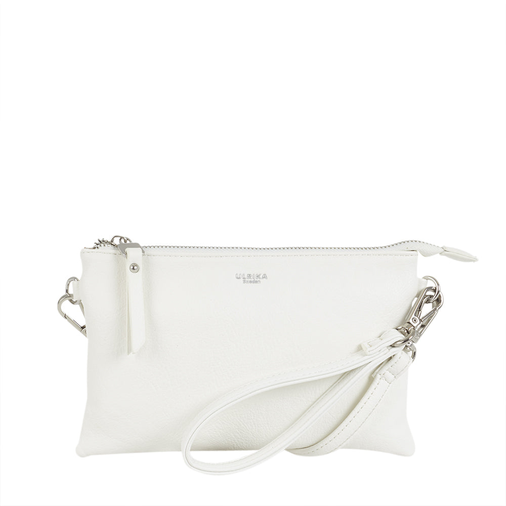 Ulrika Design Clutch/axelväska vit
