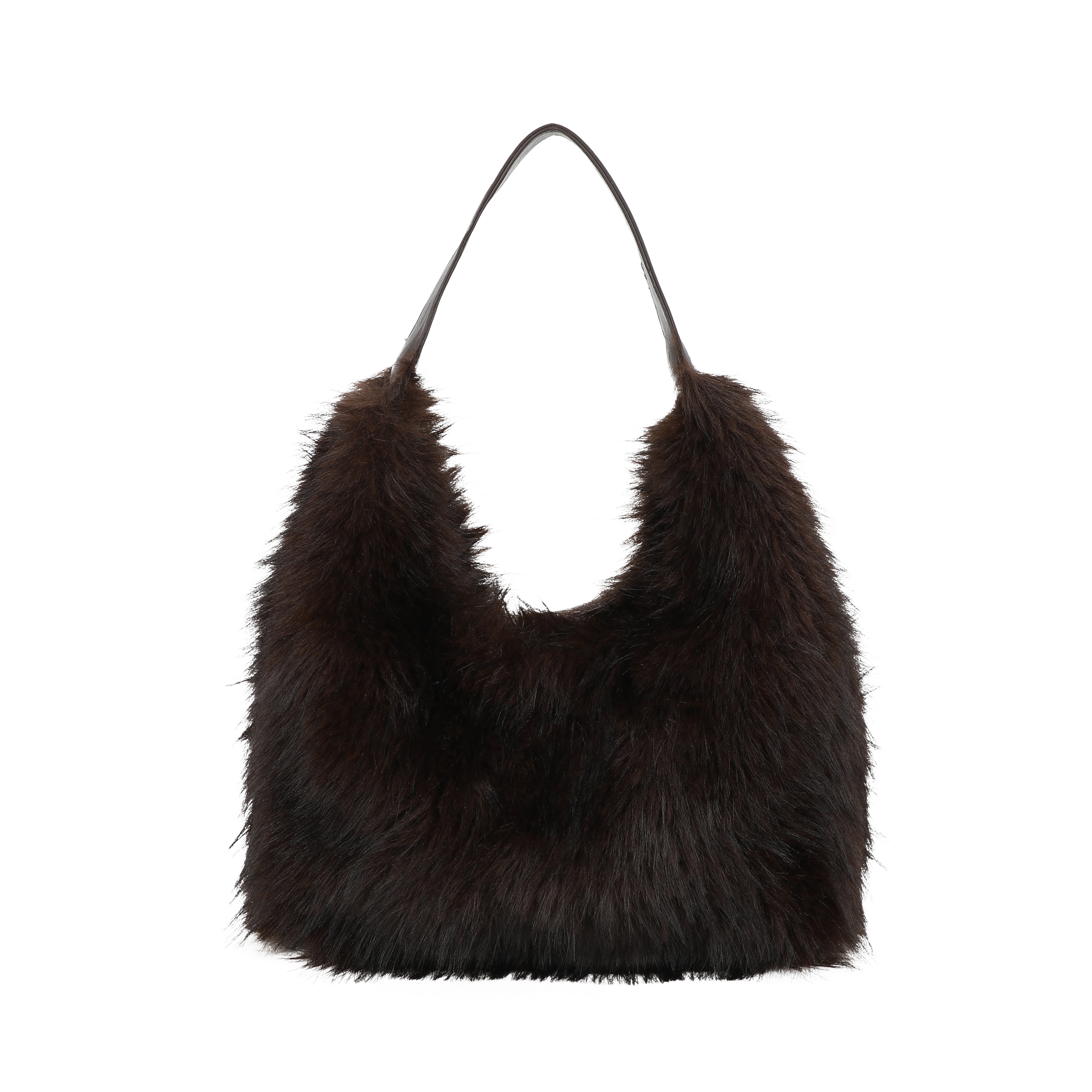 Ulrika Design Axelväska Fox mörkbrun
