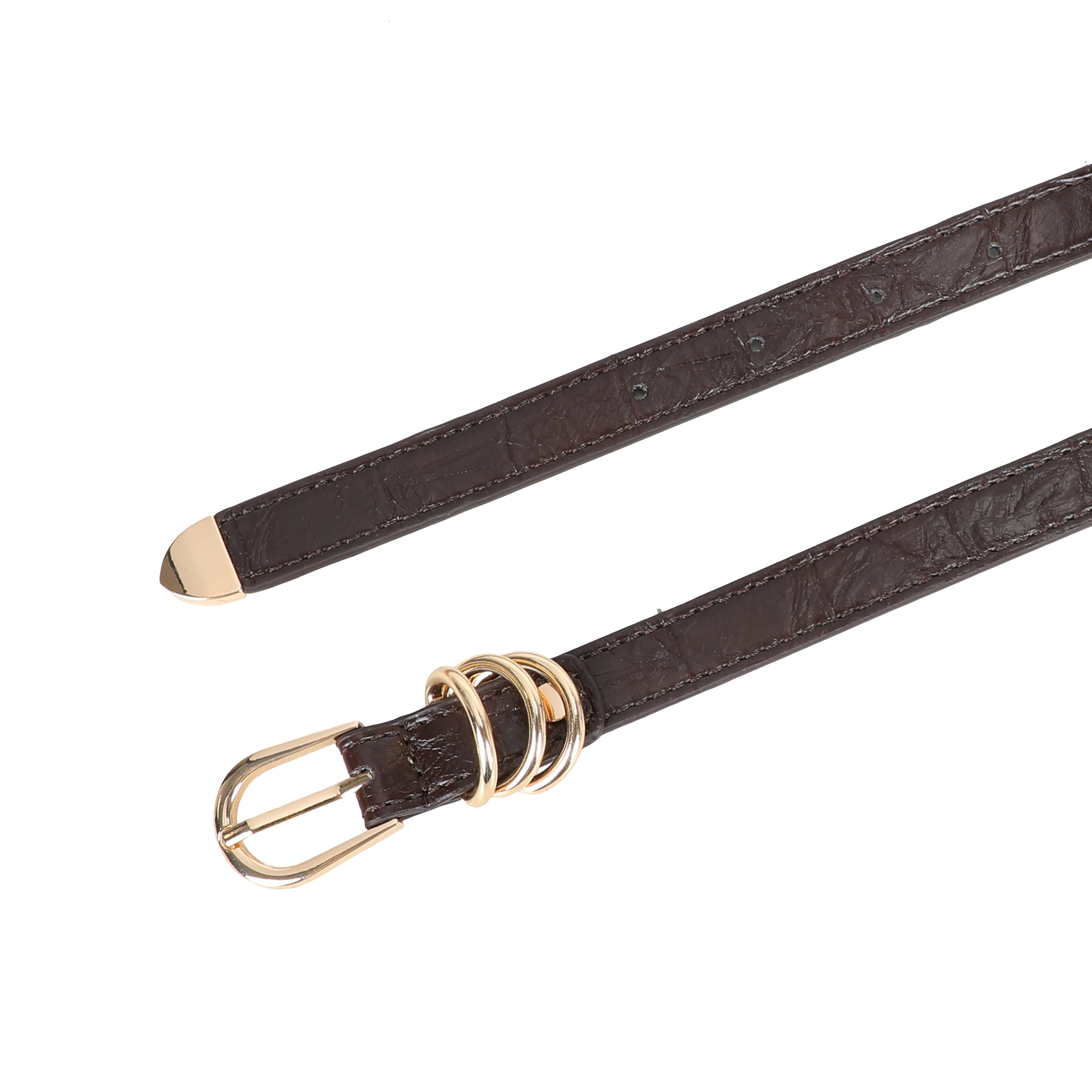 Ulrika Design Skärp croco  brun