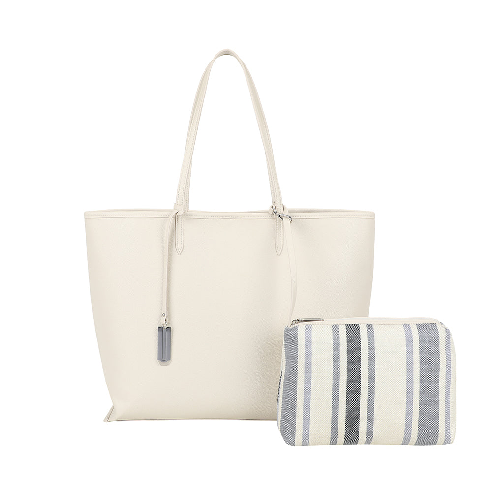 Ulrika Design Tote Reversible beige