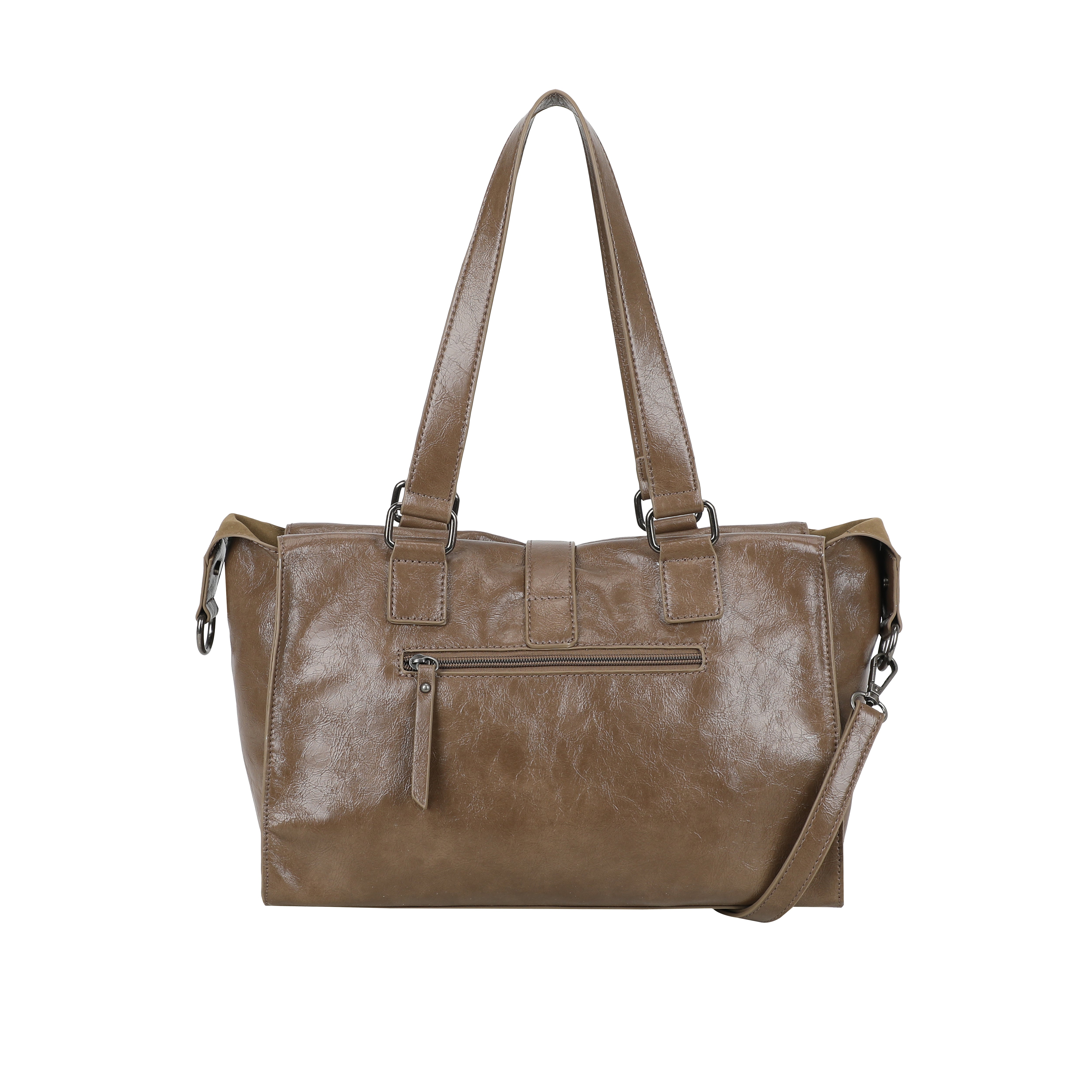 Ulrika Design Handväska Shine taupe