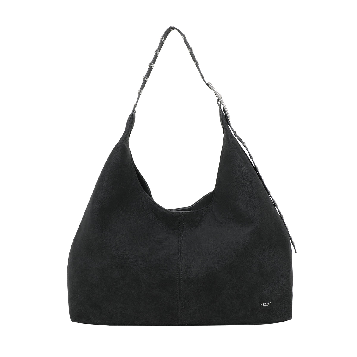 Ulrika Design Handbag Suede stuts svart