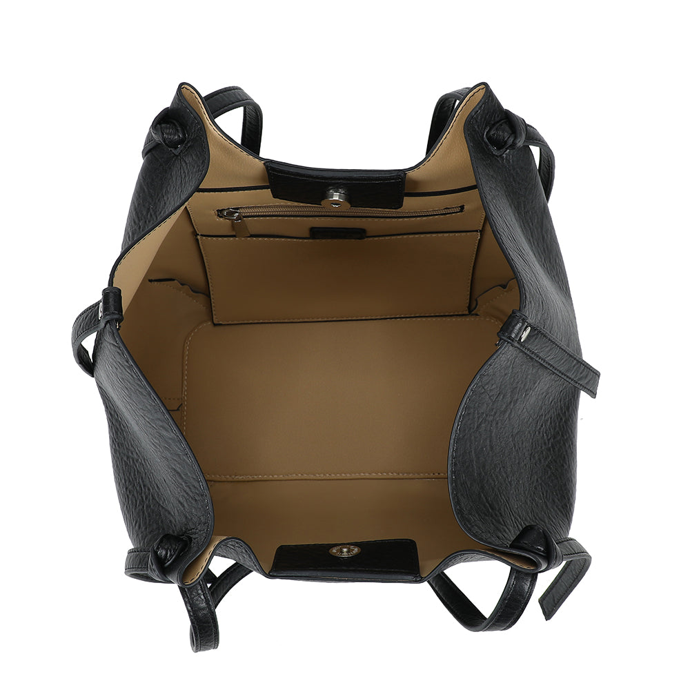 Ulrika Design Shopper Suede svart