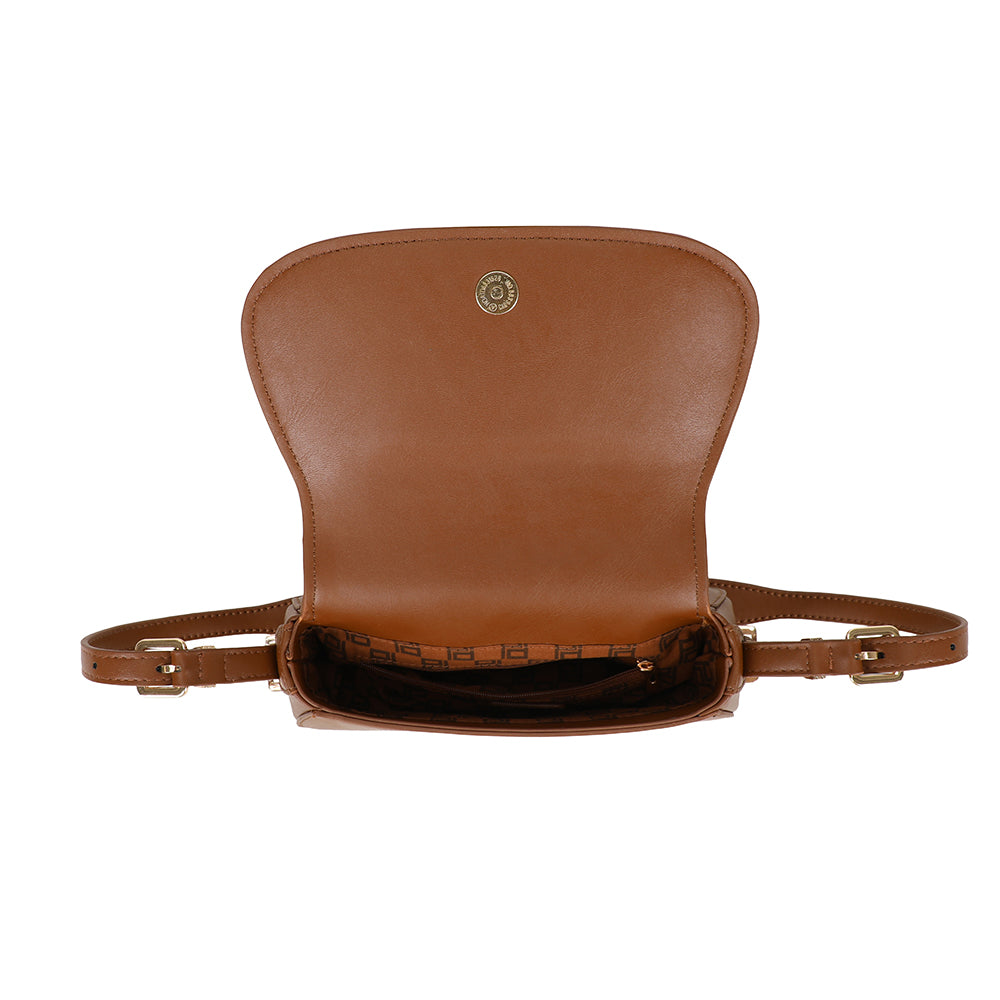 Ulrika Design Sadelväska Minimalism brun