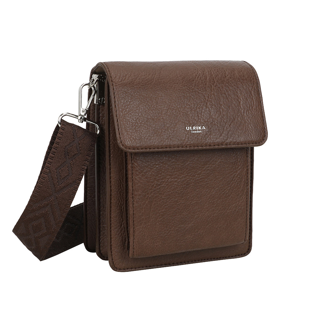 Ulrika Design Boxväska Pocket brun