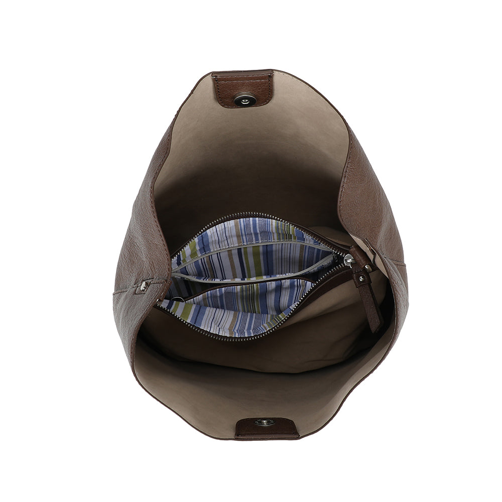 Ulrika Design Hinkväska Pocket mörkbrun