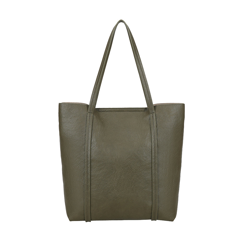 Ulrika Design Shopper Pocket grön