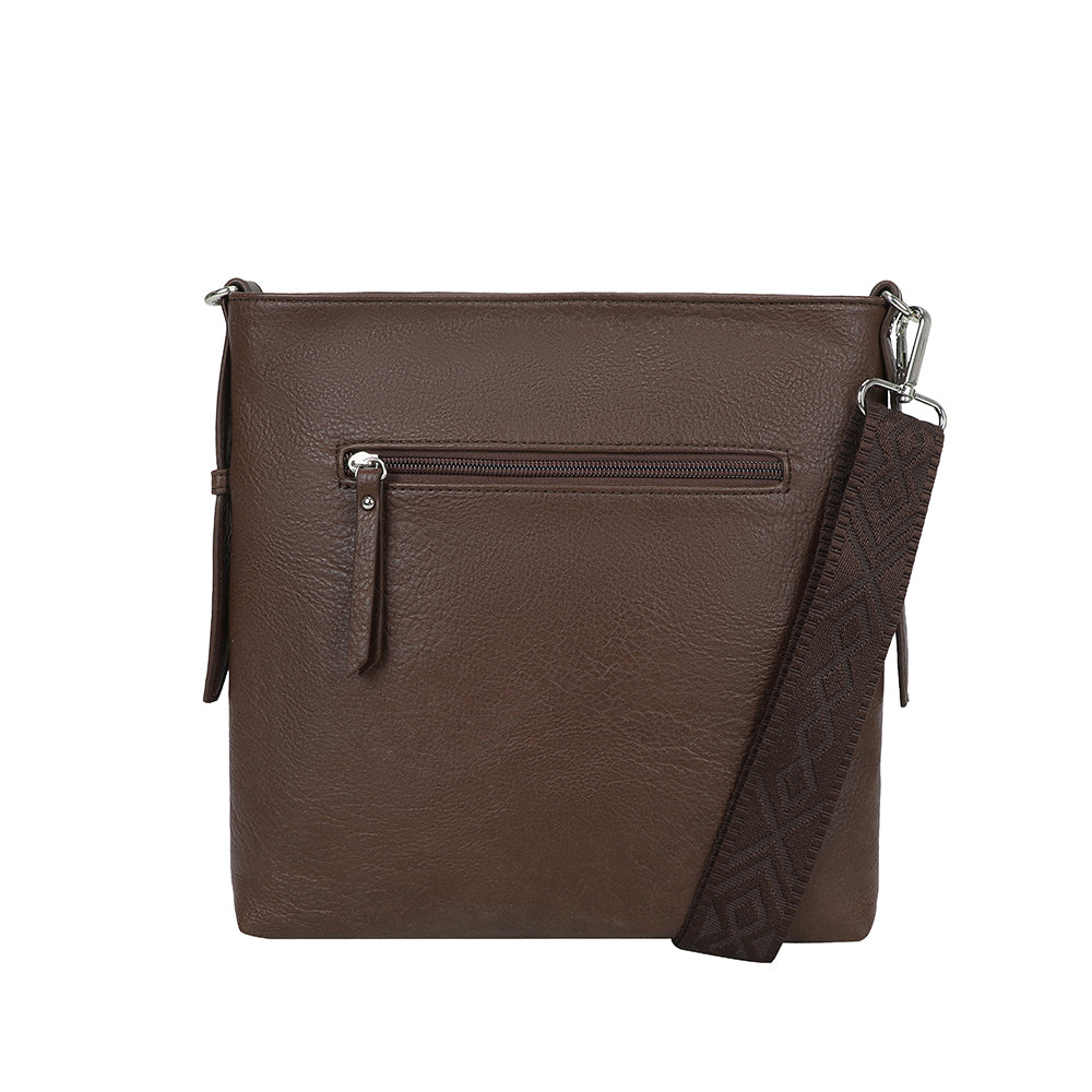 Ulrika Design Axelväska Pocket mörkbrun