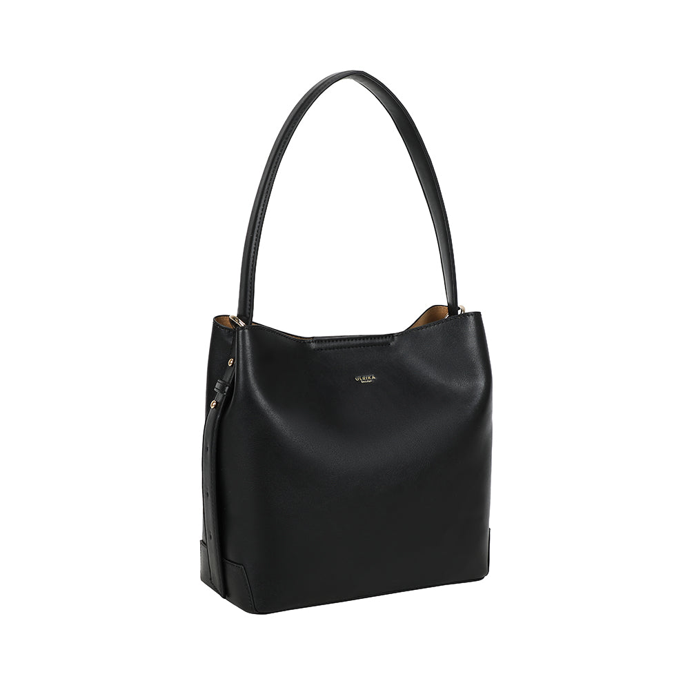 Ulrika Design Bucketbag Minimalism mörkbrun