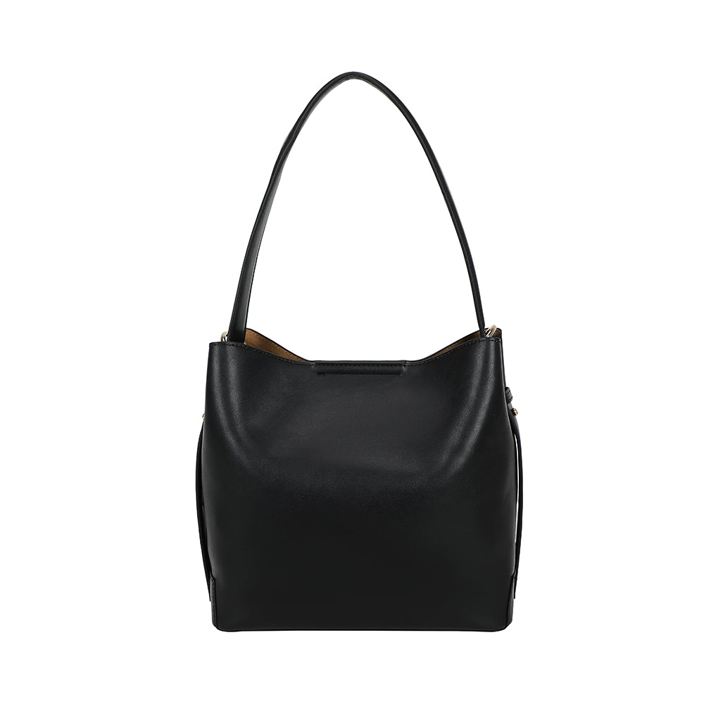 Ulrika Design Bucketbag Minimalism mörkbrun