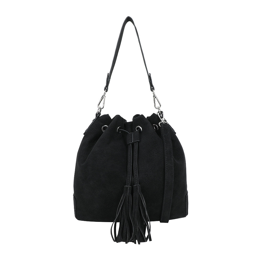 Ulrika Design Hinkväska Suede svart