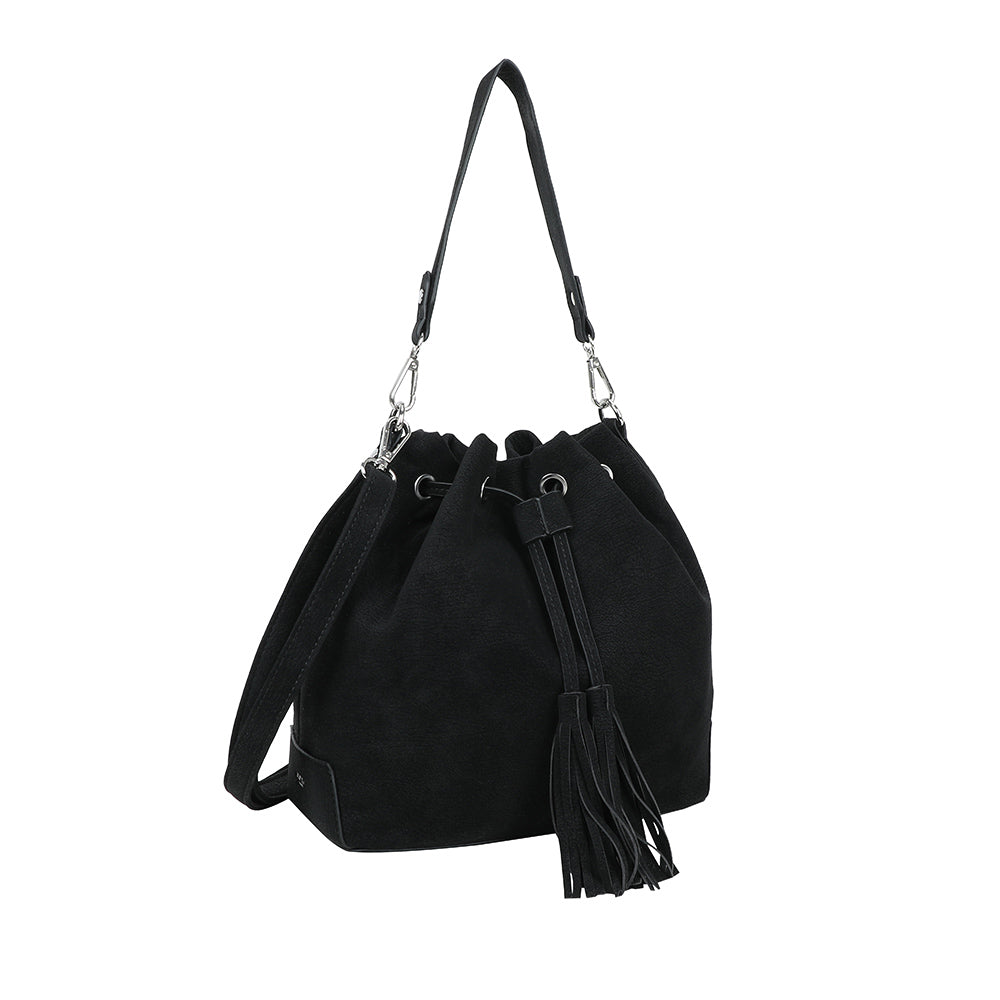 Ulrika Design Hinkväska Suede svart