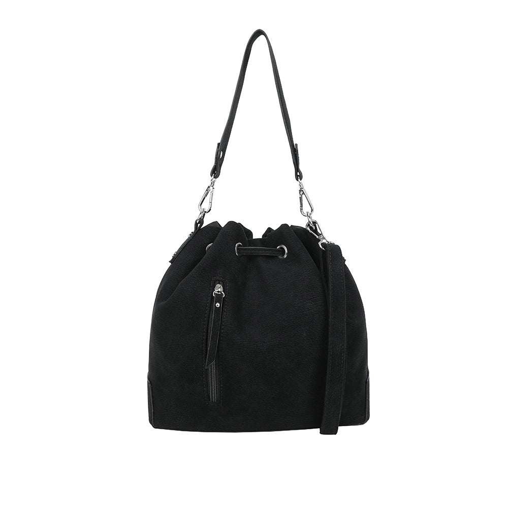 Ulrika Design Hinkväska Suede svart