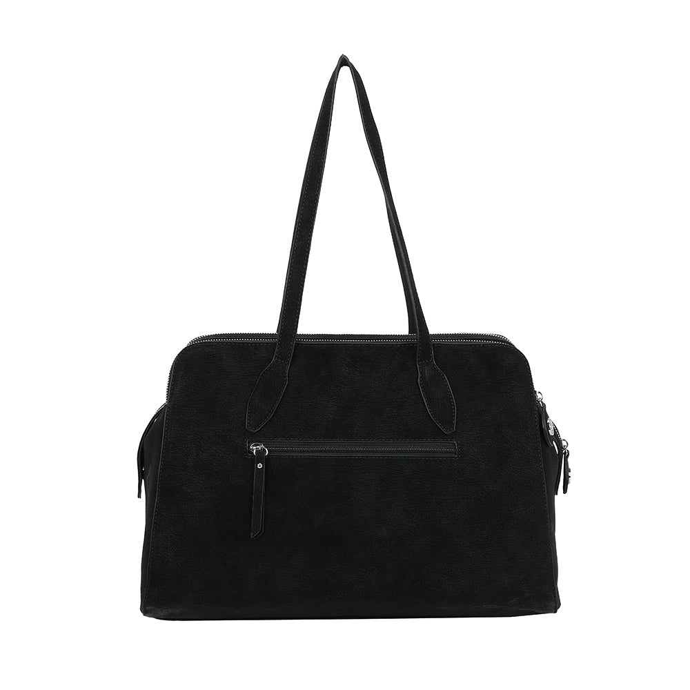 Ulrika Design Tote Suede svart