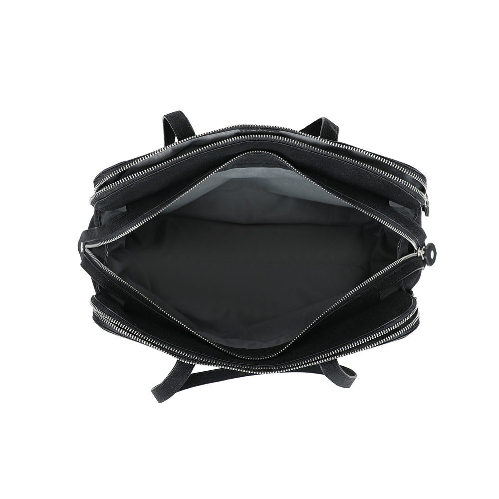Ulrika Design Tote Suede svart