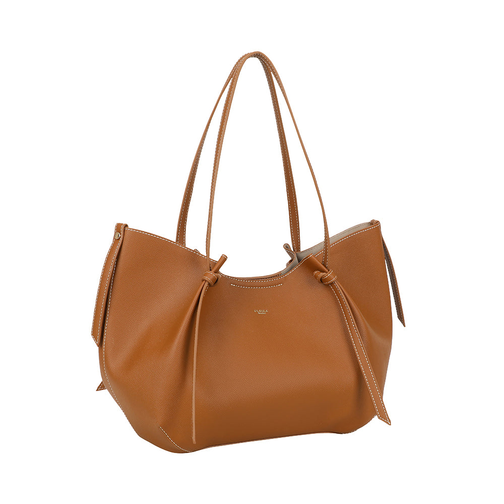 Ulrika Design Kasse Structured cognac
