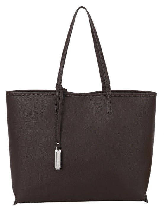 Ulrika Design Tote Revesible mörkbrun