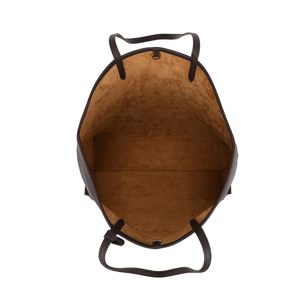 Ulrika Design Tote Revesible mörkbrun