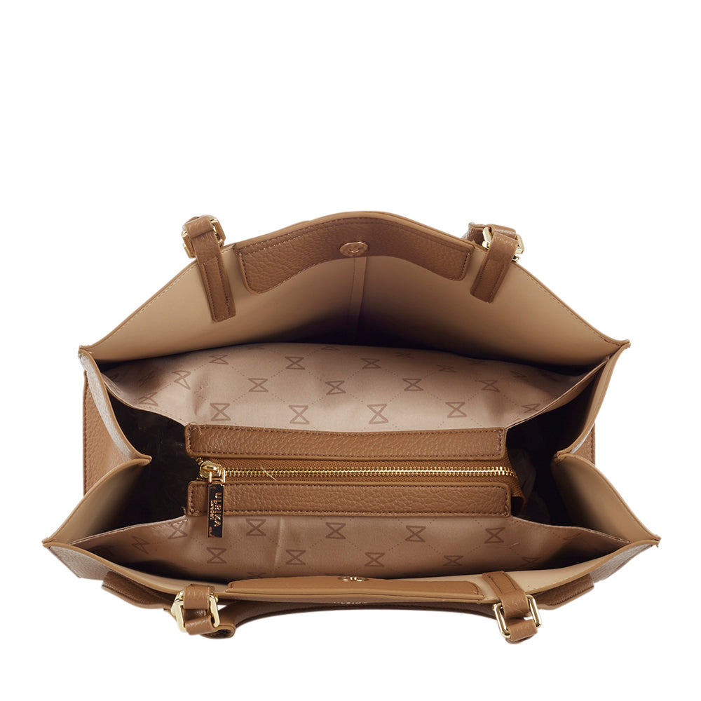 Ulrika Design Workbag Dollar camel