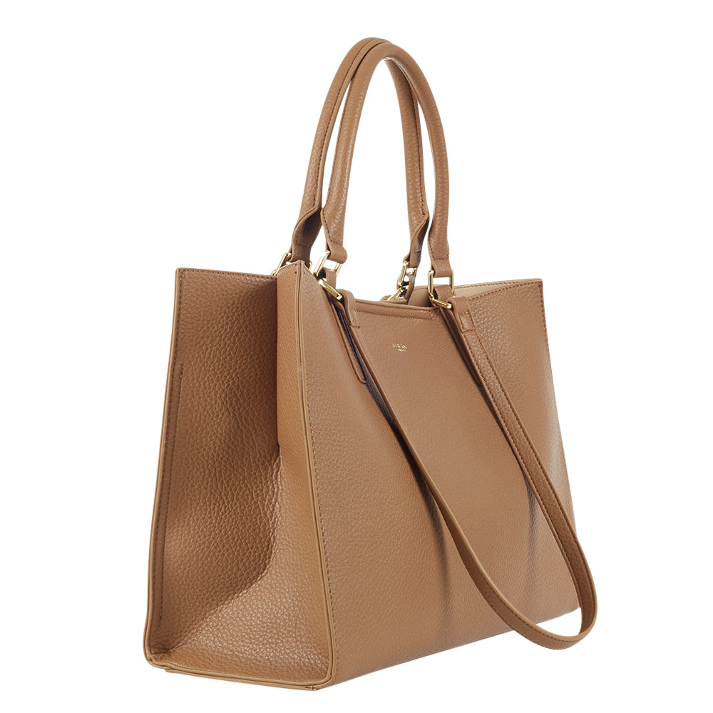 Ulrika Design Workbag Dollar camel