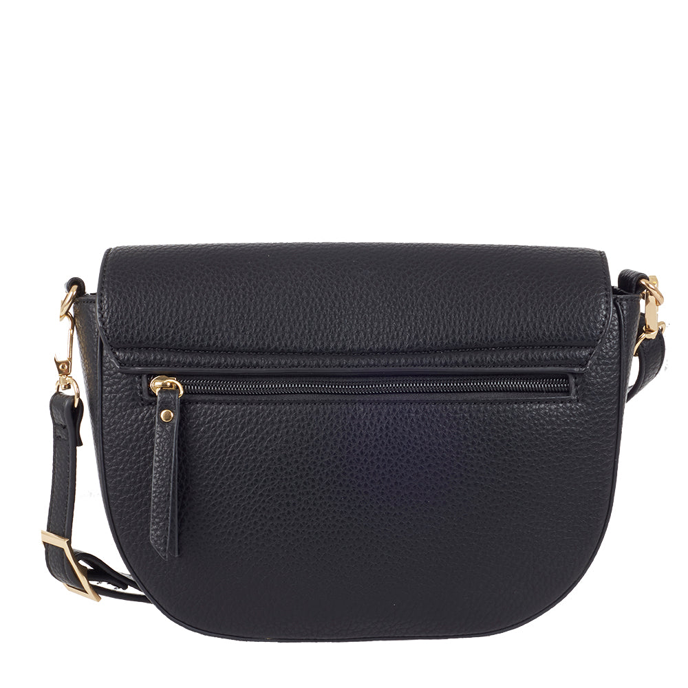 Ulrika Design Crossbody Dollar svart