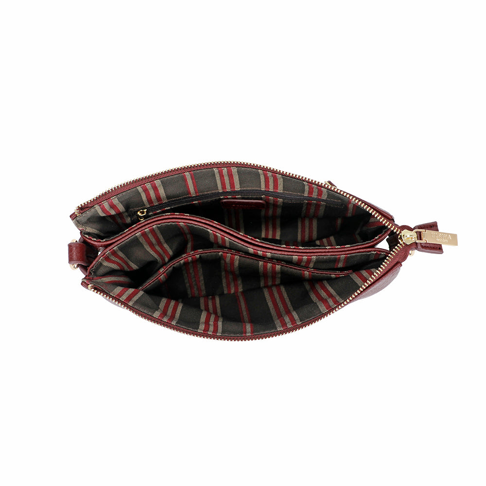 Ulrika Design Crossbodybag Dollar bordeaux