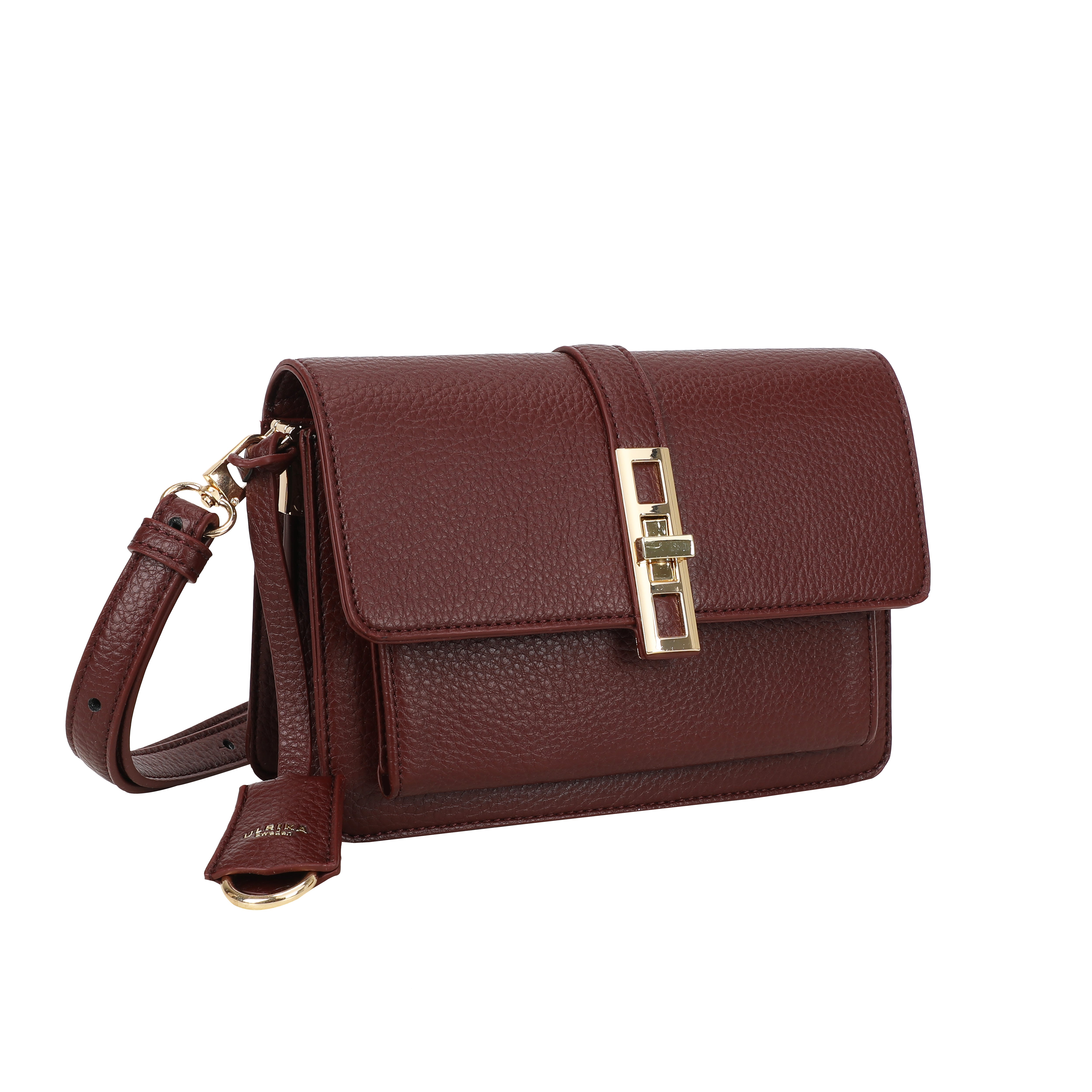 Ulrika Design Boxväska Paris burgundy