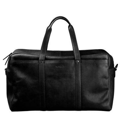 Springfield Weekendbag skinn svart