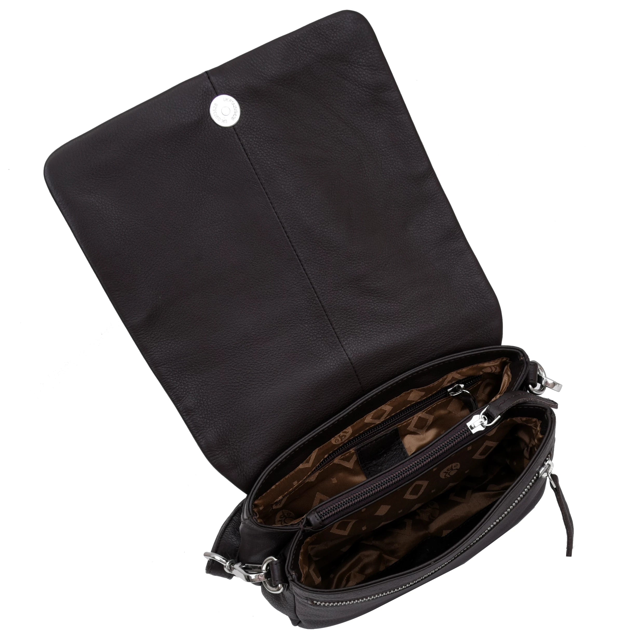 Adax Axelväska Ritt mörkbrun