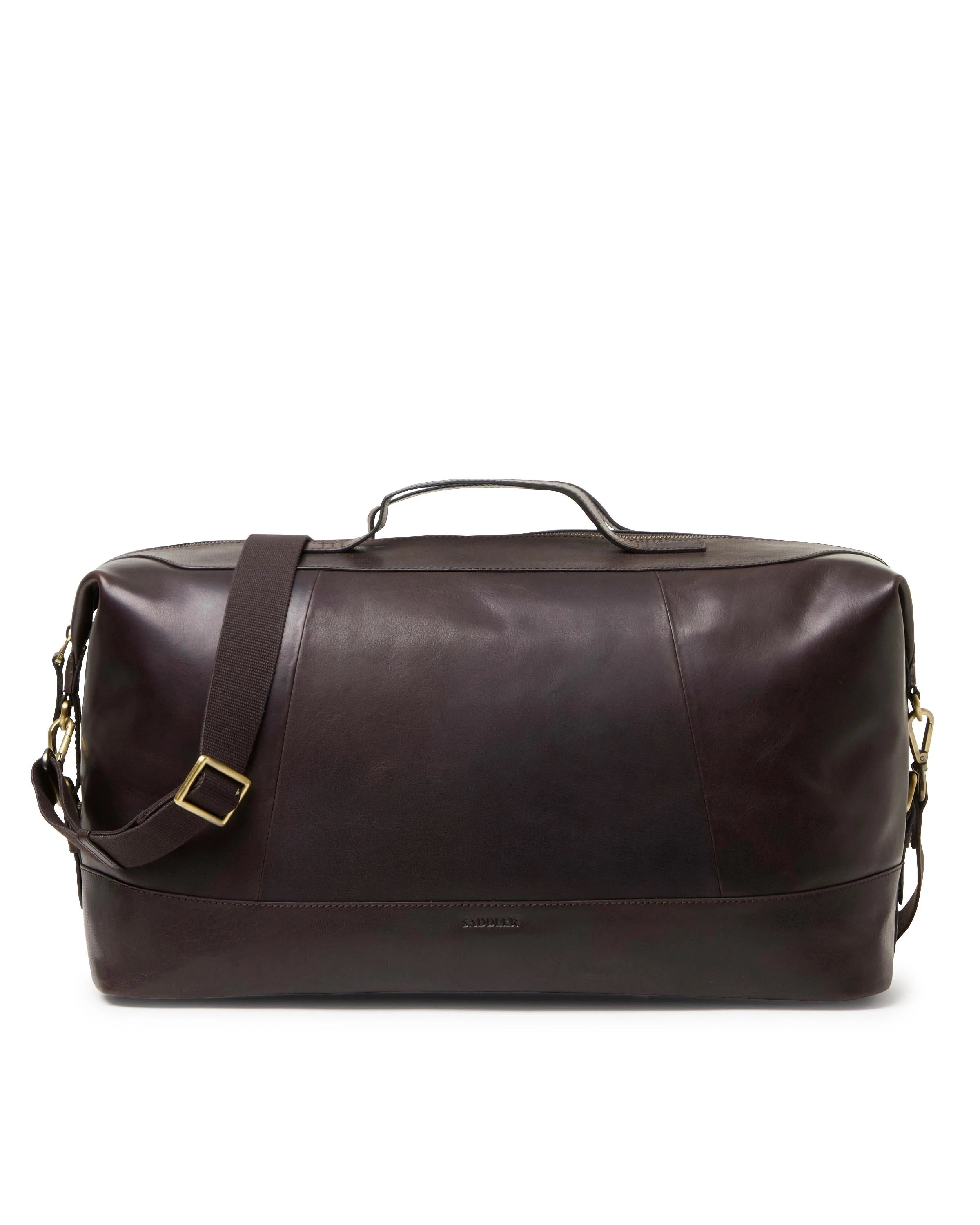 Saddler Weekendbag Indy mörkbrun