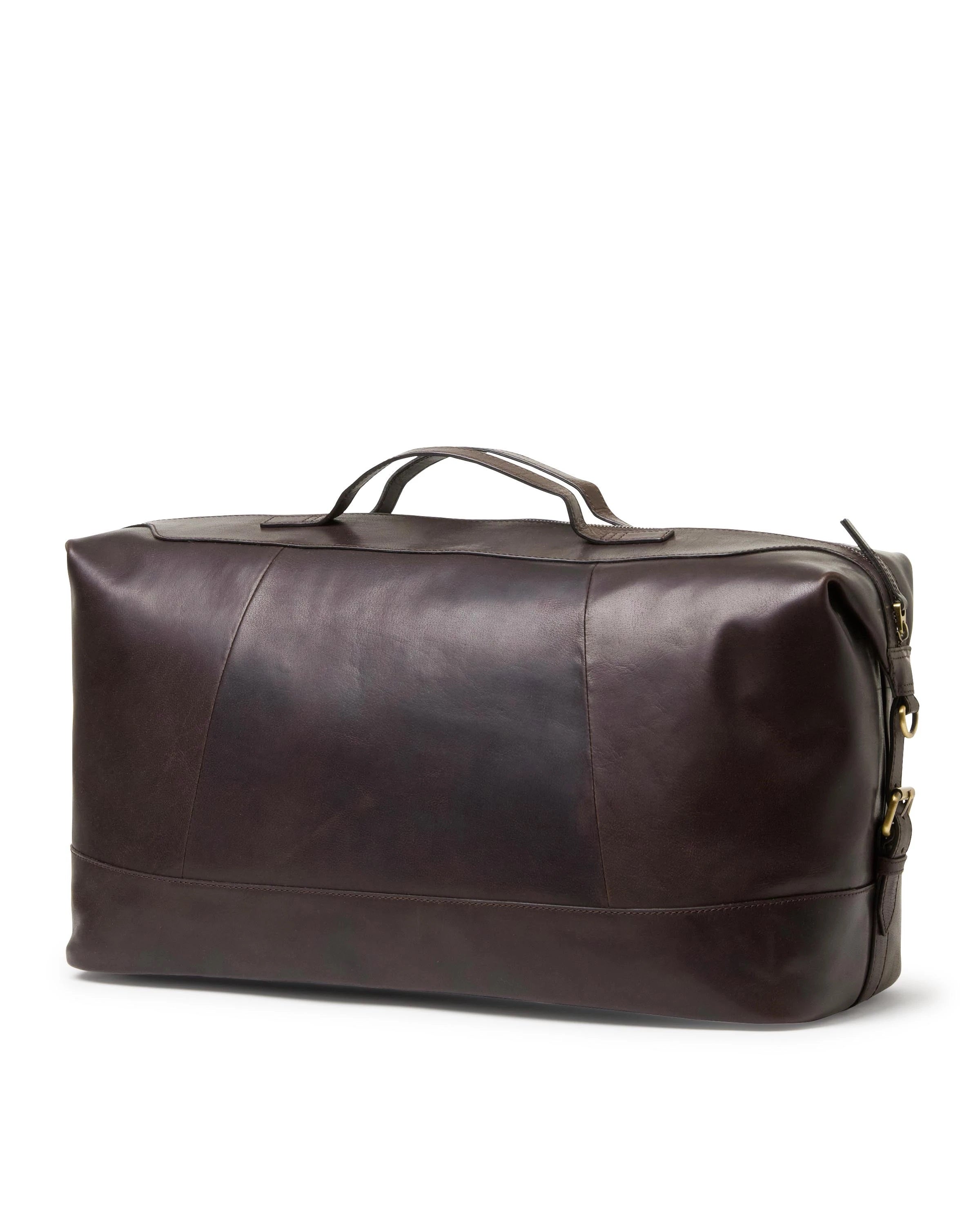 Saddler Weekendbag Indy mörkbrun